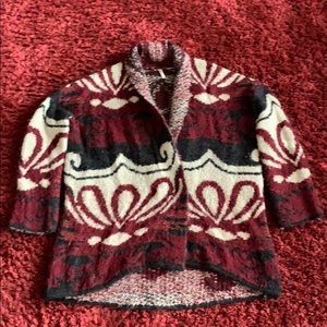 Free People Winter’s Day Cardigan Oversized Grandpa